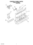 Diagram for 05 - Control Panel Parts