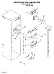 Diagram for 04 - Refrigerator Liner Parts