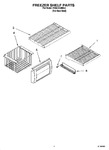 Diagram for 03 - Freezer Shelf Parts