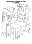 Diagram for 08 - Freezer Liner And Air Flow Parts