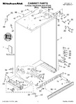 Diagram for 01 - Cabinet Parts