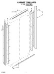 Diagram for 02 - Cabinet Trim Parts