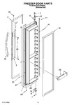 Diagram for 10 - Freezer Door Parts