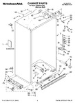 Diagram for 01 - Cabinet Parts