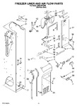 Diagram for 08 - Freezer Liner And Air Flow Parts