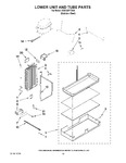 Diagram for 12 - Lower Unit And Tube Parts