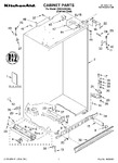 Diagram for 01 - Cabinet Parts