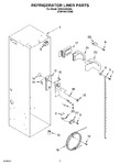 Diagram for 04 - Refrigerator Liner Parts