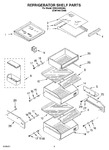 Diagram for 07 - Refrigerator Shelf Parts