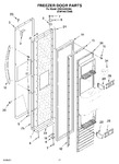 Diagram for 11 - Freezer Door Parts