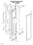 Diagram for 11 - Freezer Door Parts