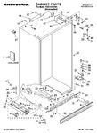 Diagram for 01 - Cabinet Parts