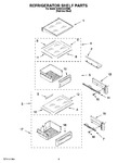 Diagram for 07 - Refrigerator Shelf Parts