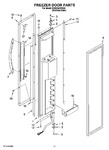 Diagram for 11 - Freezer Door Parts