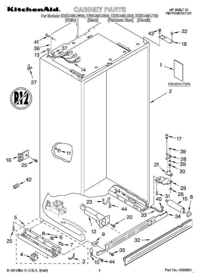 Diagram for KSSC48FJS00