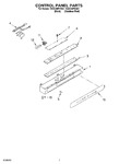 Diagram for 05 - Control Panel Parts