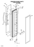 Diagram for 10 - Freezer Door Parts