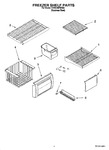 Diagram for 03 - Freezer Shelf Parts