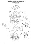 Diagram for 07 - Refrigerator Shelf Parts