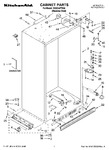 Diagram for 01 - Cabinet Parts