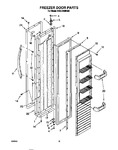 Diagram for 11 - Freezer Door