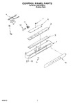 Diagram for 05 - Control Panel Parts