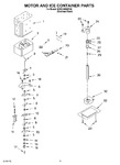 Diagram for 09 - Motor And Ice Container Parts