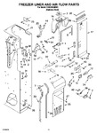 Diagram for 08 - Freezer Liner And Air Flow Parts