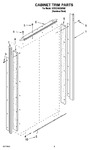 Diagram for 02 - Cabinet Trim Parts