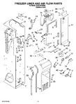 Diagram for 08 - Freezer Liner And Air Flow Parts