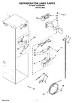 Diagram for 04 - Refrigerator Liner Parts