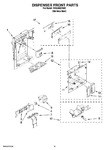 Diagram for 12 - Dispenser Front Parts