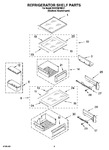 Diagram for 07 - Refrigerator Shelf Parts