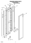 Diagram for 10 - Freezer Door Parts