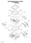 Diagram for 07 - Refrigerator Shelf Parts