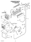 Diagram for 13 - Icemaker Parts