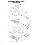 Diagram for 07 - Refrigerator Shelf Parts