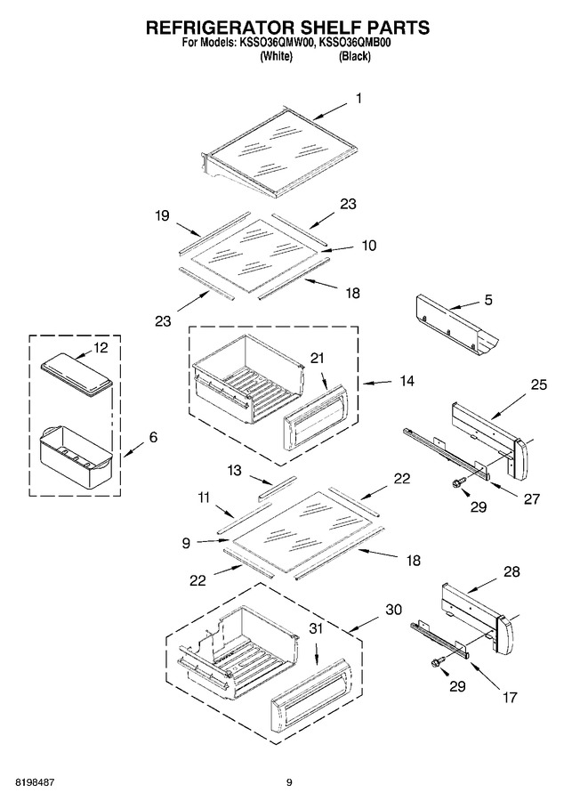 Diagram for KSSO36QMW00