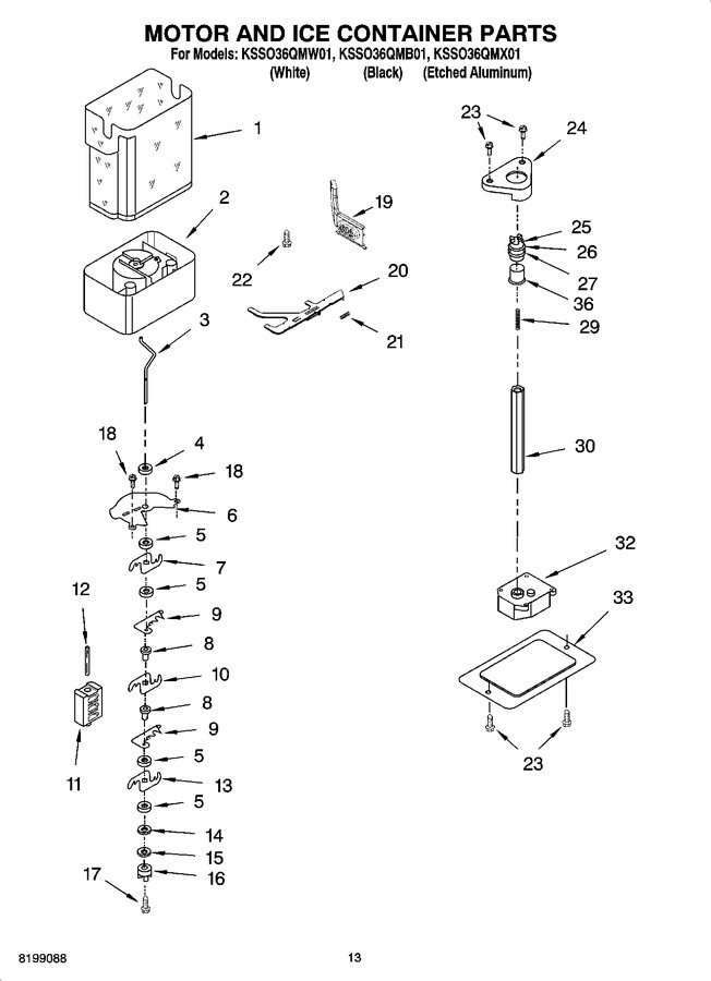 Diagram for KSSO36QMW01