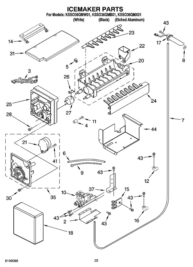 Diagram for KSSO36QMW01