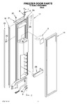 Diagram for 11 - Freezer Door Parts