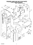 Diagram for 08 - Freezer Liner And Air Flow Parts