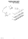 Diagram for 05 - Control Panel Parts