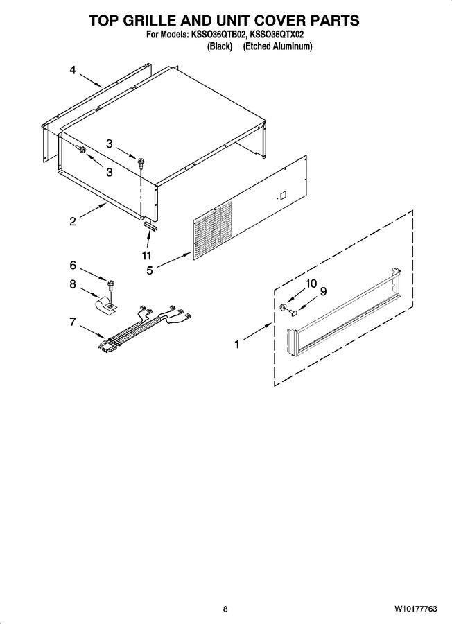 Diagram for KSSO36QTX02