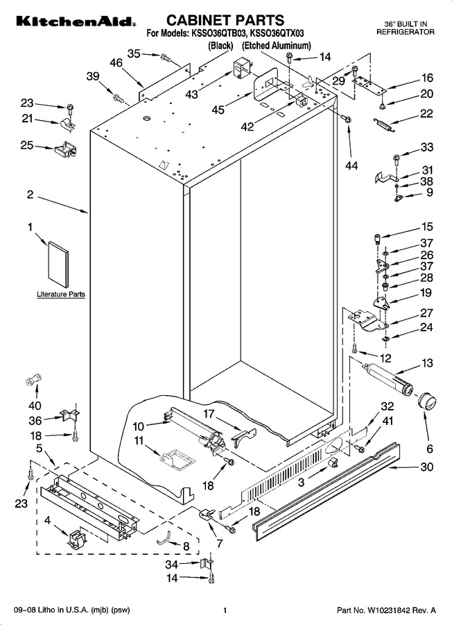 Diagram for KSSO36QTX03