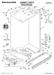 Diagram for 01 - Cabinet Parts