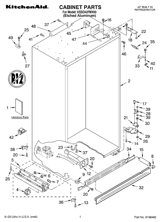 Diagram for KSSO42FMX00