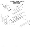 Diagram for 05 - Control Panel Parts