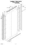 Diagram for 02 - Cabinet Trim Parts