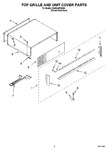 Diagram for 06 - Top Grille And Unit Cover Parts